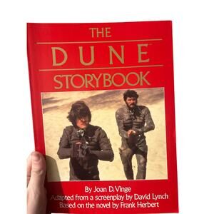 The Dune Storybook 1984 Joan D. Vinge Lynch Movie Tie-In Sci-Fi Collectible